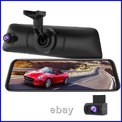 AUTO-VOX V5PRO OEM Car Rear View Mirror Camera 9.35'' Dual Dash Cam Night Vision