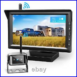 AUTO-VOX W10 RV Wireless Backup Rear View Camera System 7 Monitor Night Vision