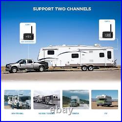 AUTO-VOX W10 RV Wireless Backup Rear View Camera System 7 Monitor Night Vision