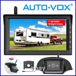 AUTO-VOX Wireless Backup Camera for Furrion RV 1080P 7 Spilt Monitor Rear View AUTO-VOX Wireless Backup Camera for Furrion RV 1080P 7 Spilt Monitor Rear View