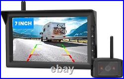 AUTO-VOX Wireless RV Backup Rear View Camera System 7 Monitor IR Night Vision