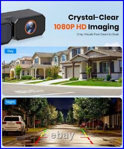 AUTO-VOX Wireless Solar Backup Camera HD 1080P 7.2 DVR Split Monitor For RV Van AUTO-VOX Wireless Solar Backup Camera HD 1080P 7.2 DVR Split Monitor For RV Van