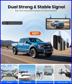 AUTO-VOX Wireless Solar Backup Camera HD 1080P 7.2 DVR Split Monitor For RV Van AUTO-VOX Wireless Solar Backup Camera HD 1080P 7.2 DVR Split Monitor For RV Van