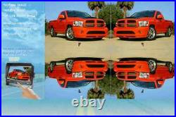 Ahd 1080p 7 Rear View Reversing Backup Camera System Skid Steer Truck Tractor