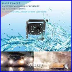 Ahd 1080p 7 Rear View Reversing Backup Camera System Skid Steer Truck Tractor