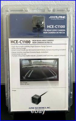 Alpine HCE-C1100 HDR Rear-View Backup Camera Wide Angle Day & Night Brand NEW