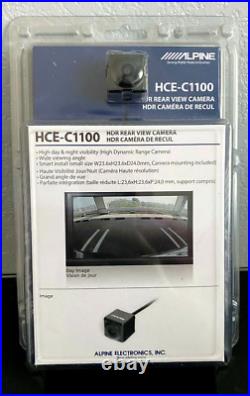 Alpine HCE-C1100 HDR Rear-View Backup Camera Wide Angle Day & Night New