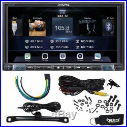Alpine iLX-207 7- Mech-less Receiver With Rear View Camera & Trigger Module