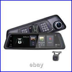 Android 10 ADAS Car DVR Touch Streaming Video RearView Mirror Camera Recorder