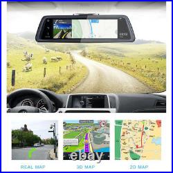 Android 10 ADAS Car DVR Touch Streaming Video RearView Mirror Camera Recorder
