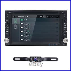 Android TV WiFi GPS 6.2 2Din In-Dash Car DVD Radio Stereo Player Reverse Camera