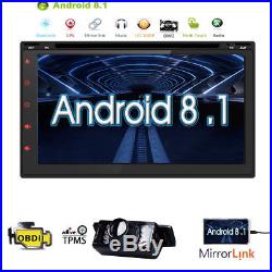Android WiFi GPS HD 7 Double Din Car Stereo MP5 Player Radio +Reverse Camera