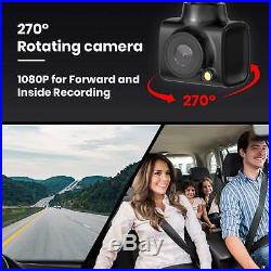 Auto-Vox A1 Uber Dual Lens Car DVR Rear View Mirror Dash Cam Camera Recorder