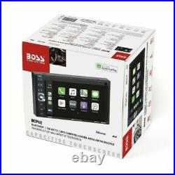 BOSS BCP62 + REAR VIEW CAMERA Apple CarPlay Bluetooth 2-DIN NO CD/DVD 6.2 LCD