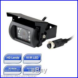 Back Up Car Camera Reverse System Rear View Monitor LCD Night Vision Waterproof
