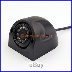 Backup Camera And Monitor Car Rear View System 9'' HD Quad Monitor + 3 x Camera