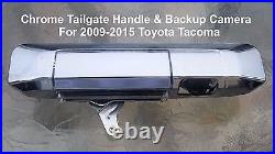 Backup Camera & CHROME Handle For 2005-2015 Toyota Tacoma with Aftermarket Radio