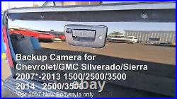 Backup Camera Kit for 2007 2014 Chevy Silverado & GMC Sierra with Key Hole