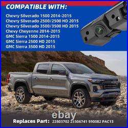 Backup Camera Rear View Camera Compatible with 2014 2015 Chevy Silverado Cheyenn