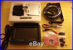 Backup Camera System 7 LCD Screen Rear View Safety Audio RV Truck Motorhome Bus