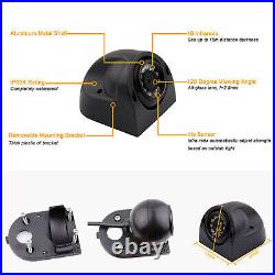 Backup Camera System + 9 Quad Split Monitor DVR Recorder For Semi Truck Trailer Backup Camera System + 9 Quad Split Monitor DVR Recorder For Semi Truck Trailer