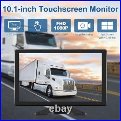 Backup Camera with10.1 Inch Touch Screen Monitor, 4 AHD 1080P Backup Camera Backup Camera with10.1 Inch Touch Screen Monitor, 4 AHD 1080P Backup Camera