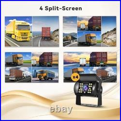 Backup Camera with Monitor Kit, 9'' Car Rear View Monitor with Waterproof 18