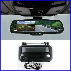 Backup Reverse Camera with 4.3 Rear View Mirror Monitor for Ford F150 2004-2016