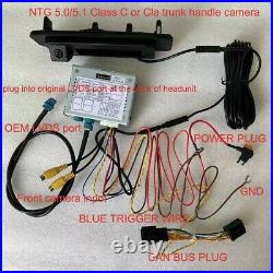 Backup camera for Mercedes-Benz C-class Cla with NTG 5.0/5.1 Dynamic trajectory