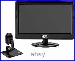 Boyo VTC500DIY 5 Monitor and License-Plate Backup Bracket Camera Package New