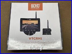 Boyo vision tech america vtcrh1 ahd wireless hitch camera system 2.4ghz