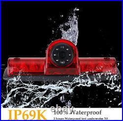 Brake Light Rear View Backup Camera +Mirror Monitor For Nissan NV 1500 2500 3500 Brake Light Rear View Backup Camera +Mirror Monitor For Nissan NV 1500 2500 3500