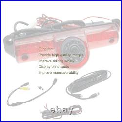 Brake Light Rear View Reverse Backup Camera Compatible with 2003-2019 Chevy E