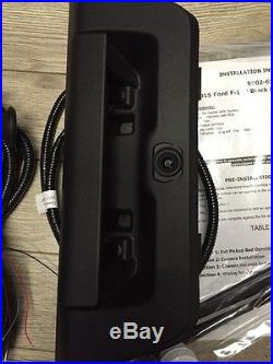 Brandmotion 9002-6511 2015 Ford F-150 Black Handle OEM Rear View Camera New