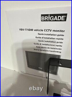 Brigade Electronics VBV-770DM/ VBV-701C Rear-View Camera System New