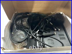 Camecho Backup Truck Camera 9 in 4 Split Monitor with 4 Cameras Front Rear View