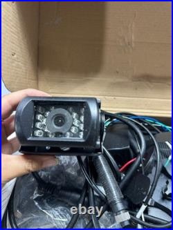 Camecho Backup Truck Camera 9 in 4 Split Monitor with 4 Cameras Front Rear View