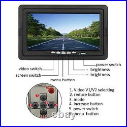 Camecho DC 12V 24V Vehicle Backup Camera System 2 x Rear View Camera Support Camecho DC 12V 24V Vehicle Backup Camera System 2 x Rear View Camera Support