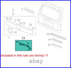Camera/Projector Rear View Camera Gate Mounted EX-L Fits 10-11 PILOT 2619519 Camera/Projector Rear View Camera Gate Mounted EX-L Fits 10-11 PILOT 2619519