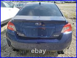 Camera/Projector Rear View Camera Lid Mounted Fits 17-21 WRX 2053826