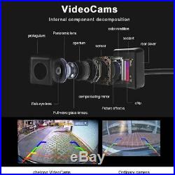 Car 1080P HD 360° Bird View Panorama System DVR Recorder 4 Rearview Camera Kit