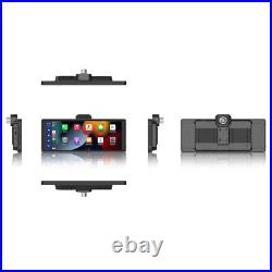 Car 10 Touch Screen CarPlay Video Recorder Rear View Camera Mirror DVR Dash Cam