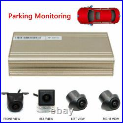 Car 360° Bird View Surround System Backup Camera Parking Monitoring with4 Camera