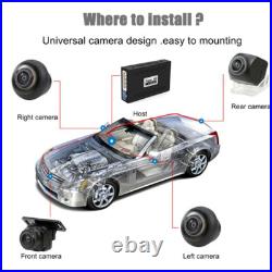 Car 360 Degree Bird View Panoramic System Seamless Parking Rear View Camera
