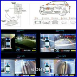 Car 360 Degree Bird View Panoramic System Seamless Parking Rear View Camera