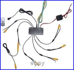 Car 360° Front/Rear/Left/Right Parking View DVR Cameras Image Quad Ways Monitor Car 360° Front/Rear/Left/Right Parking View DVR Cameras Image Quad Ways Monitor