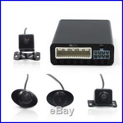 Car Autos 360° Front Rear Left Right Bird Panorama System 4CH HD DVR View Camera