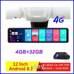 Car DVR Android 8.1 Rearview Mirror reversing camera Wifi Dash Cam video record