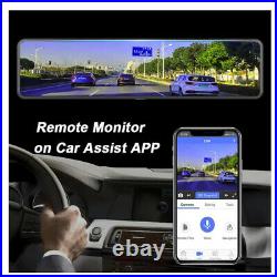 Car DVR Android 8.1 Rearview Mirror reversing camera Wifi Dash Cam video recorde