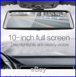 Car DVR Dual Lens Camera 10 Full HD 1080P Auto Mirror Dash Cam Rear view Camera